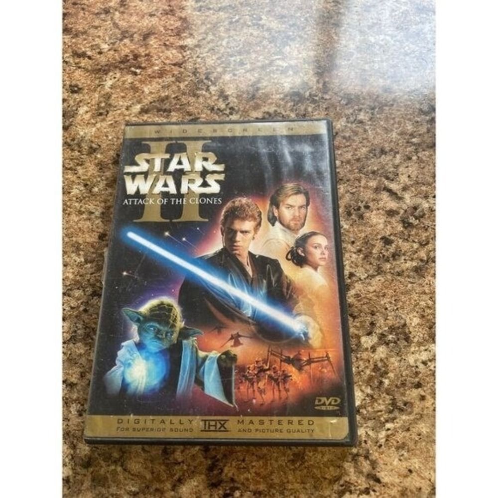 Star Wars Episode II Attack‎ of the Clones DVD Widescreen 2002